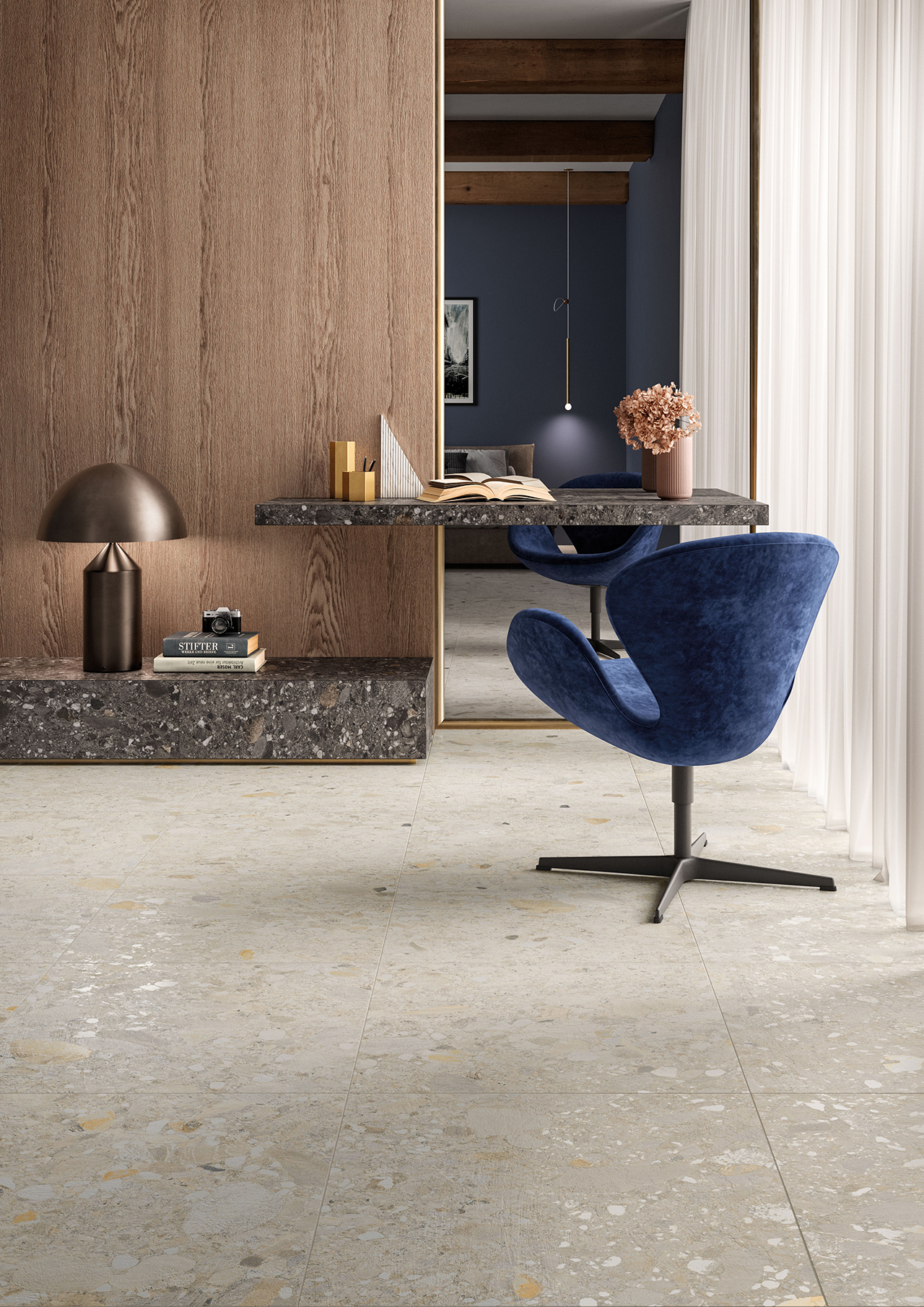 На пол Ceppo Di Gres Grigio Rett 60х120 - фото 11