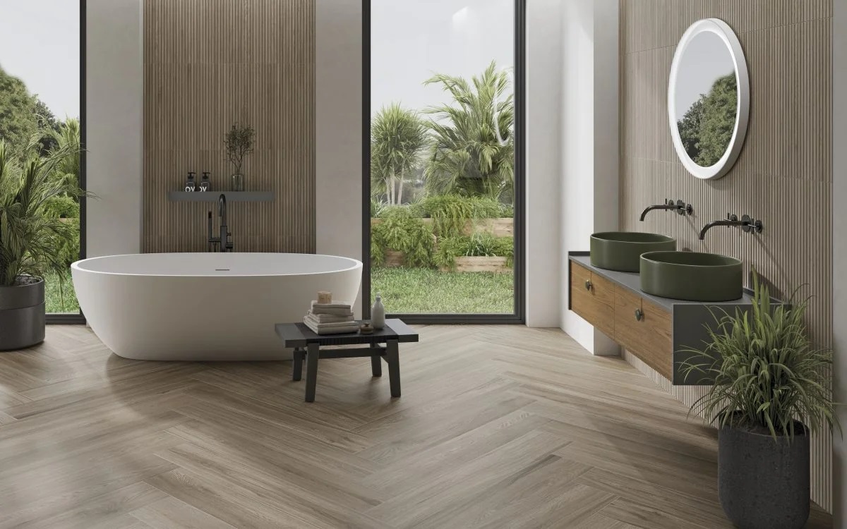 На стену Tanzania Kai Wallnut 60x120 - фото 2