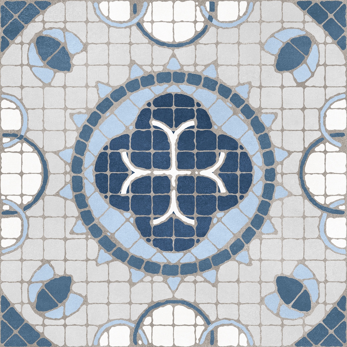 Декор Monotone Denim Decor Matt 20x20 - фото 11