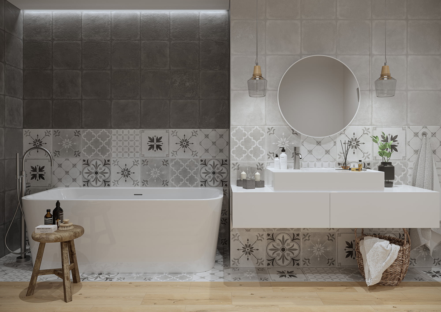 C-MO4A453D Декор Motley Многоцветный цветок - фото 20