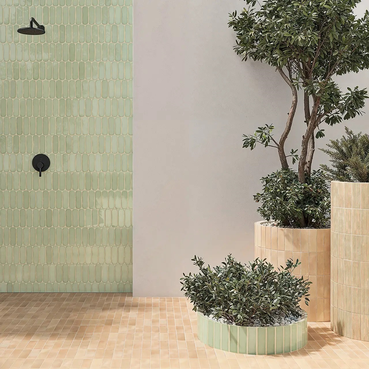 135389 На пол Casablanca O Basil Gloss 5x15 - фото 6