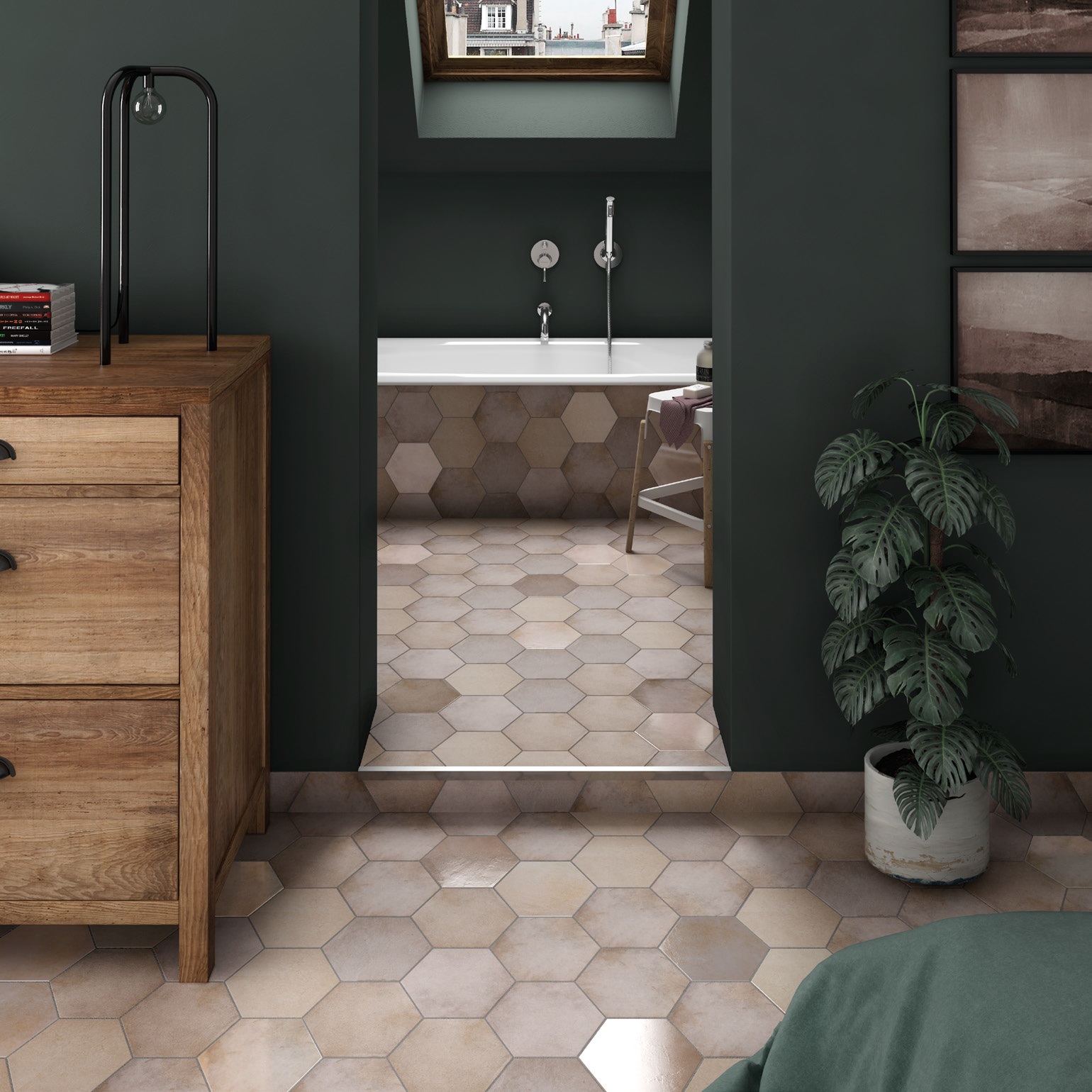 24951 На пол Heritage Indigo 17.5x20 - фото 11