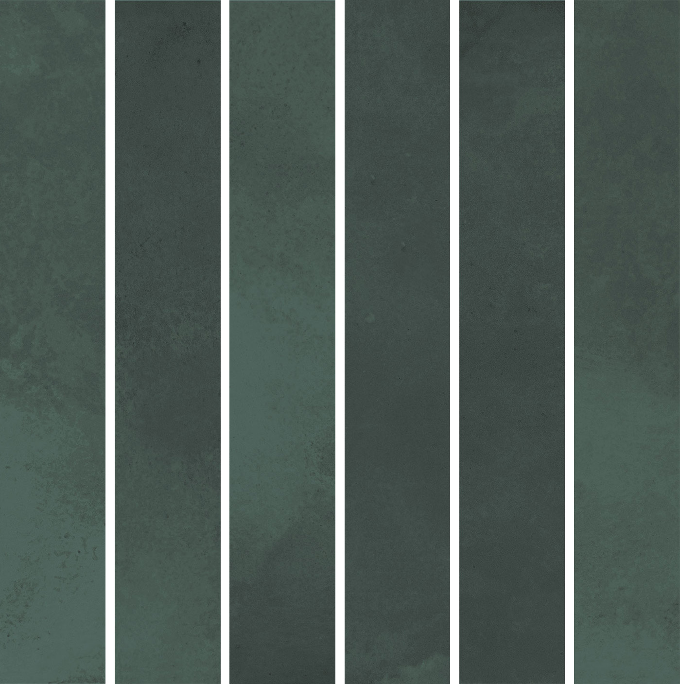 KMD2MSM005BN Декор Фес Мозаичный зелёный тёмный глянцевый 15x15x0.77 - фото 6