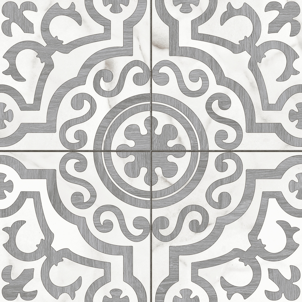 16188 На пол Siena Белый узоры 16188 - фото 3