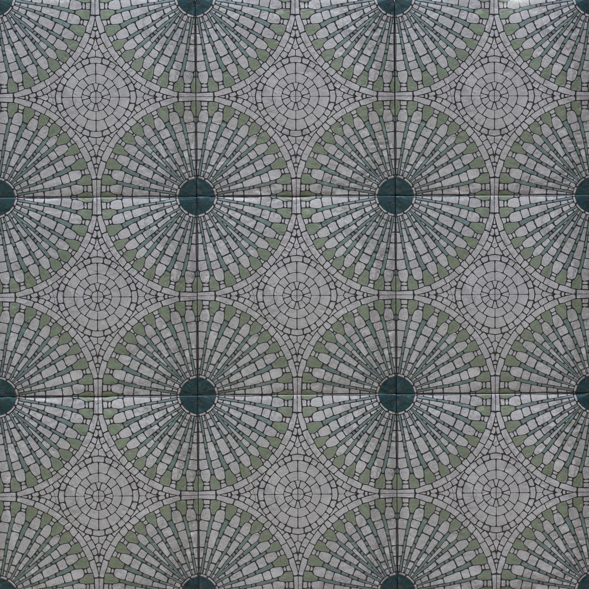 PT03811 На пол Carino Menta Mosaico 20x20 - фото 2