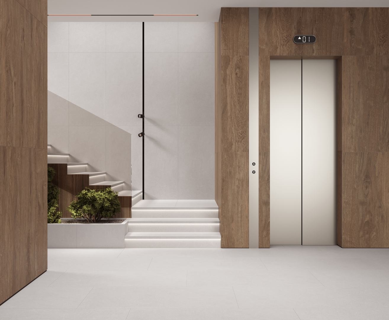 На пол Attol White Светло-серый R10Soft CB 60х120 - фото 7