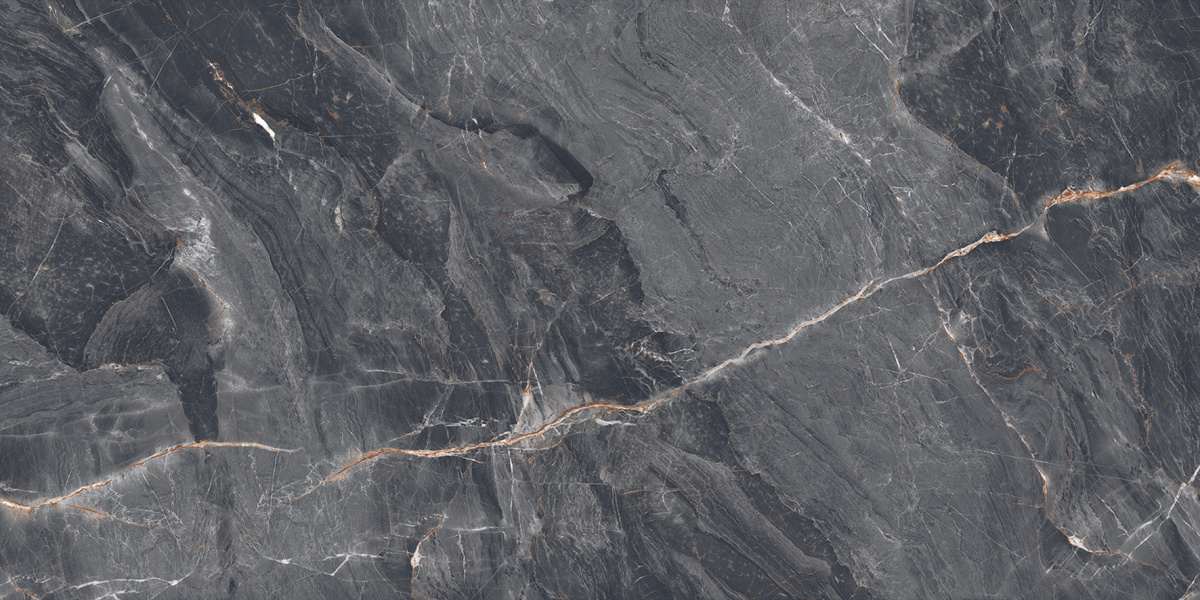 На пол Jerico Nero Чёрный матовый карвинг 60х120 - фото 8