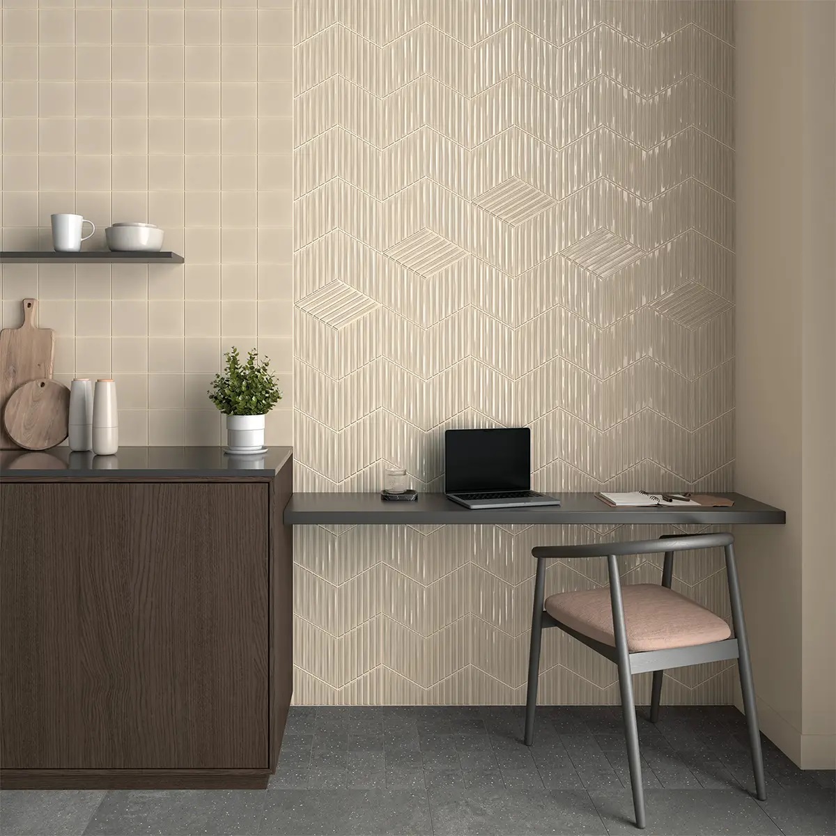 135016 На стену Spike Bars A Royal Green Gloss 15x25.9 - фото 14