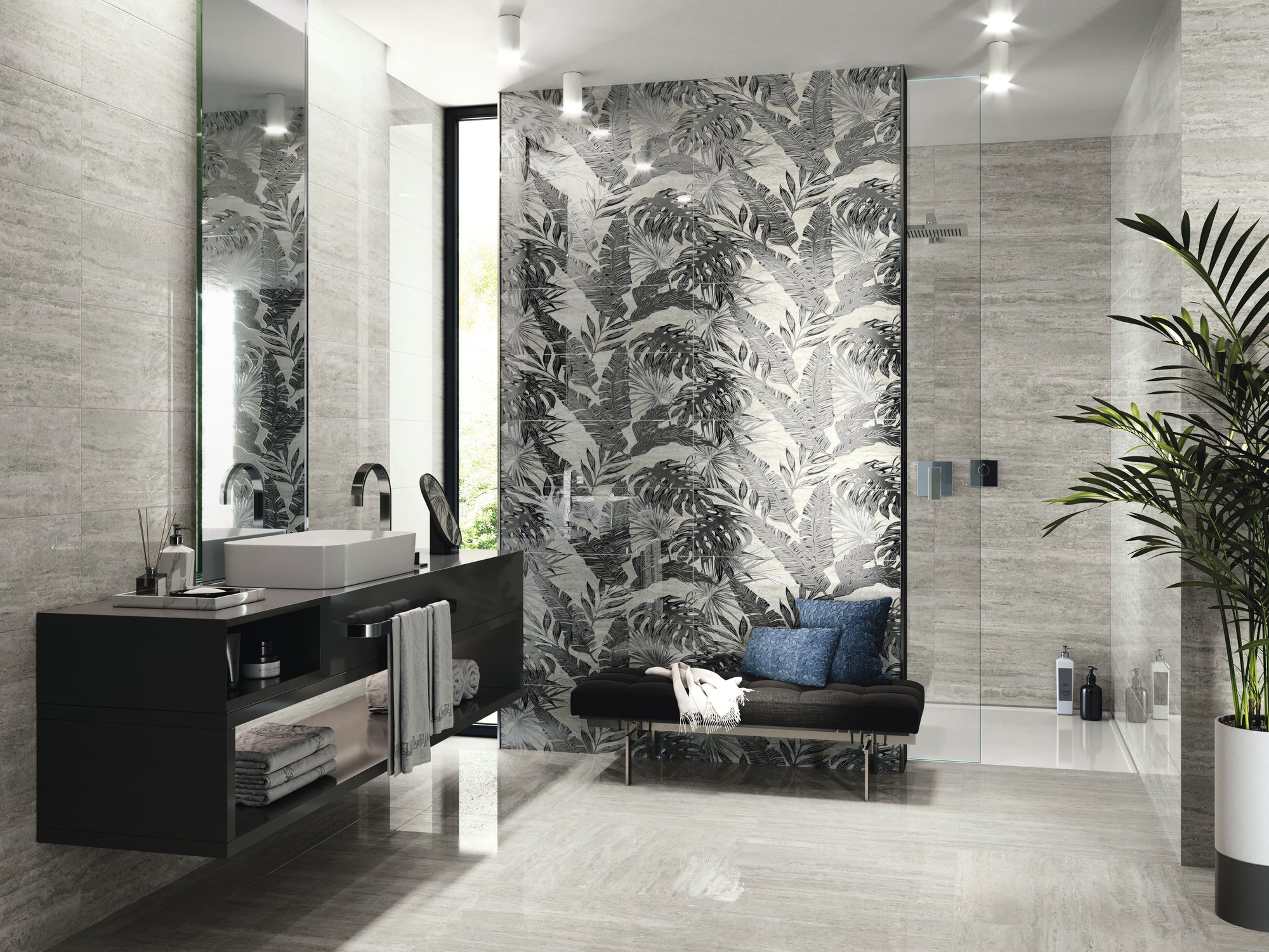 На стену Travertino Lea Matt Brescia - фото 15