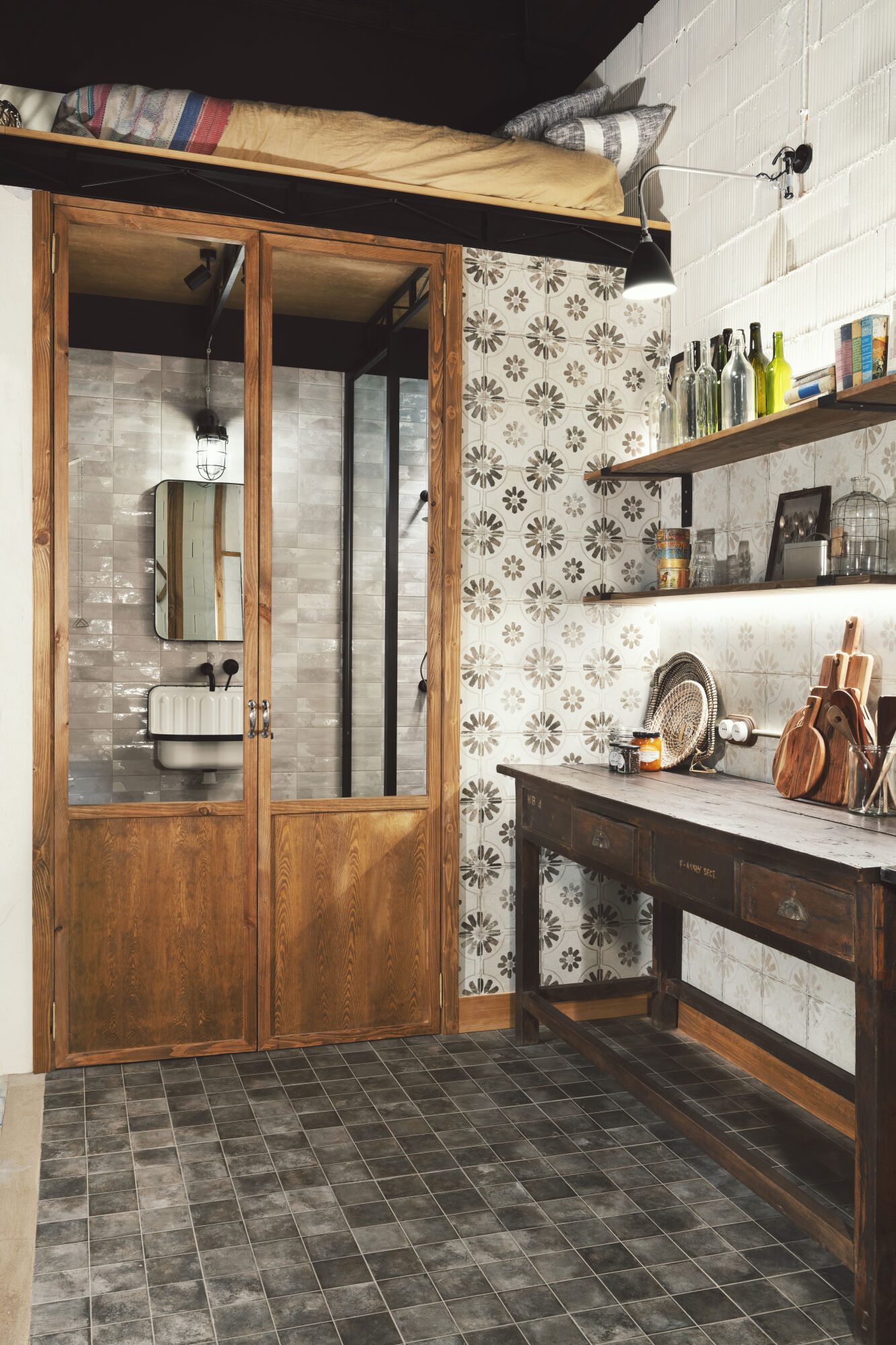 0100327228 На пол Fs Blume Black 45x45 - фото 6