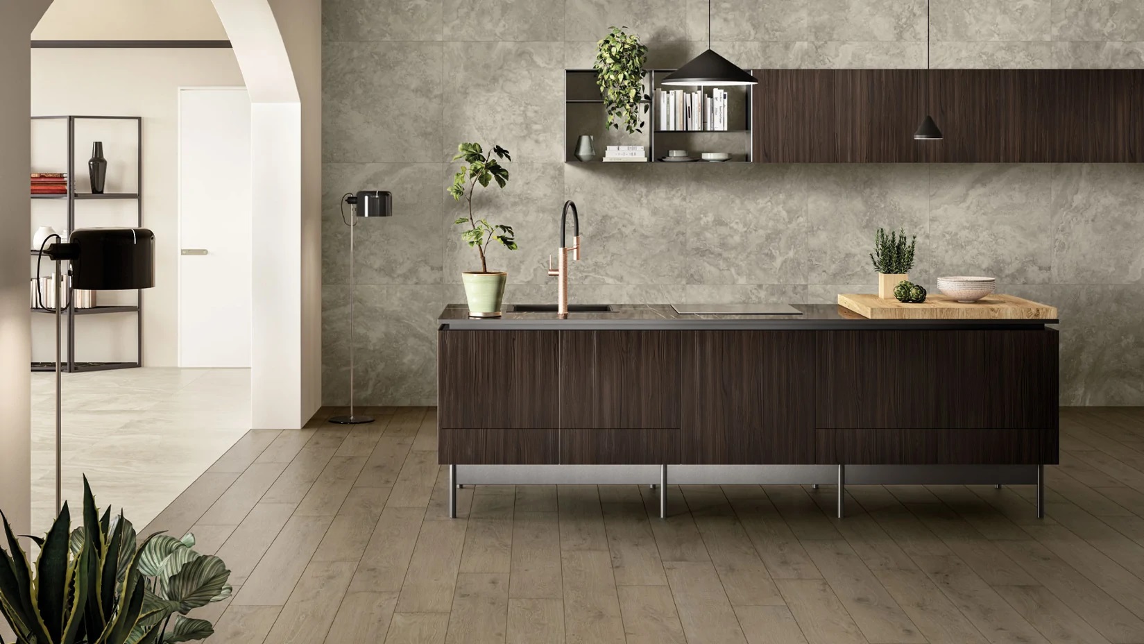 610110000756 Декор Wonderful Life Брик Мультиколор 29.6x79.6 - фото 3