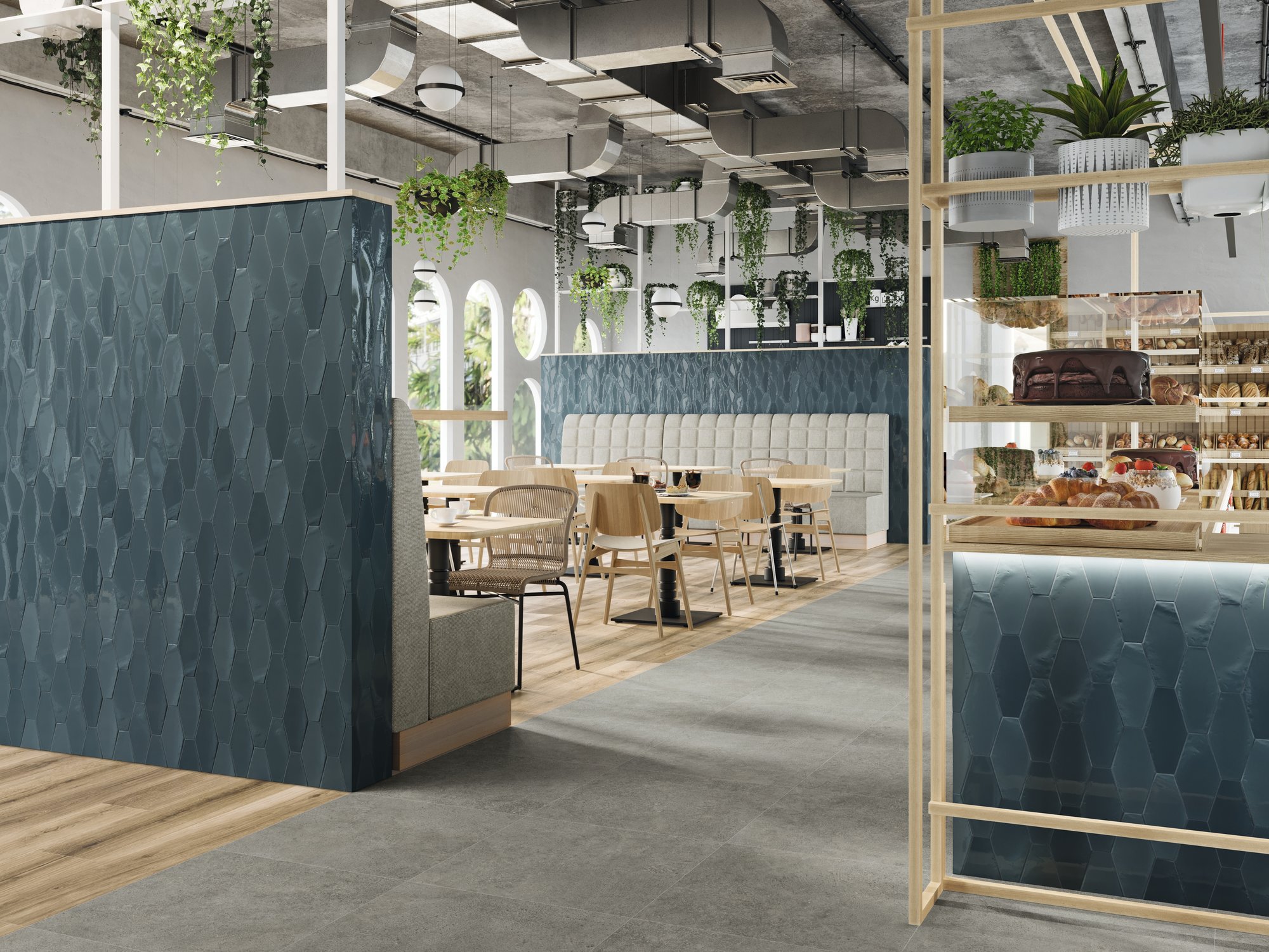 07975-0012 На стену Harlequin Curazao White Mix - фото 8