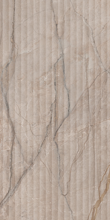 KM6012B0240R На стену Ифран Бежевый светлый глянцевый структура обрезной 60x119.5x1 - фото 6