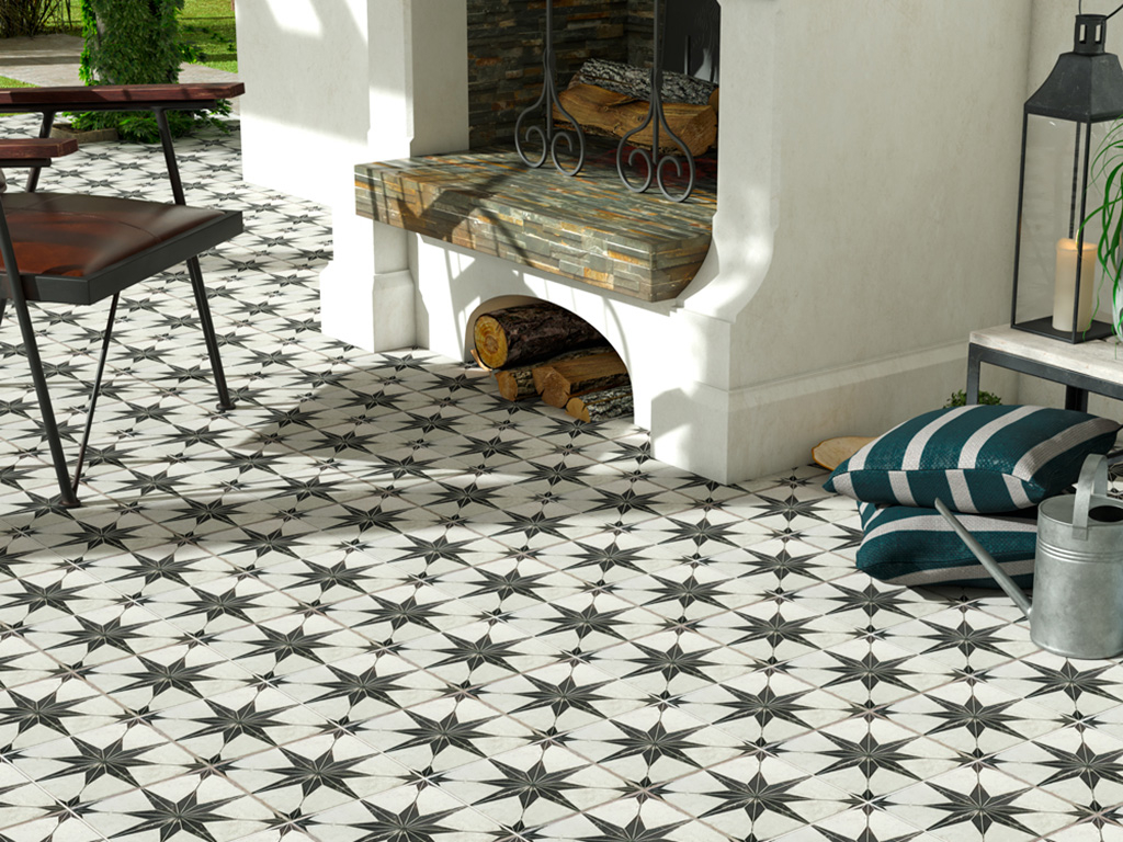 На пол Scintilla LS Black Pre-cut 45x45 - фото 3