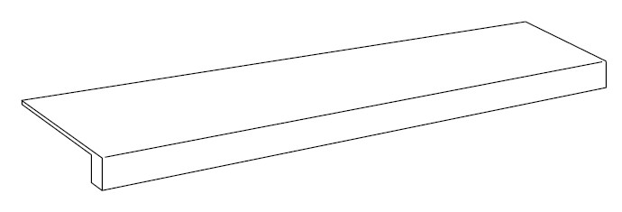 620070001665 Ступень Volcano Grigio Scalino Frontale 33X120