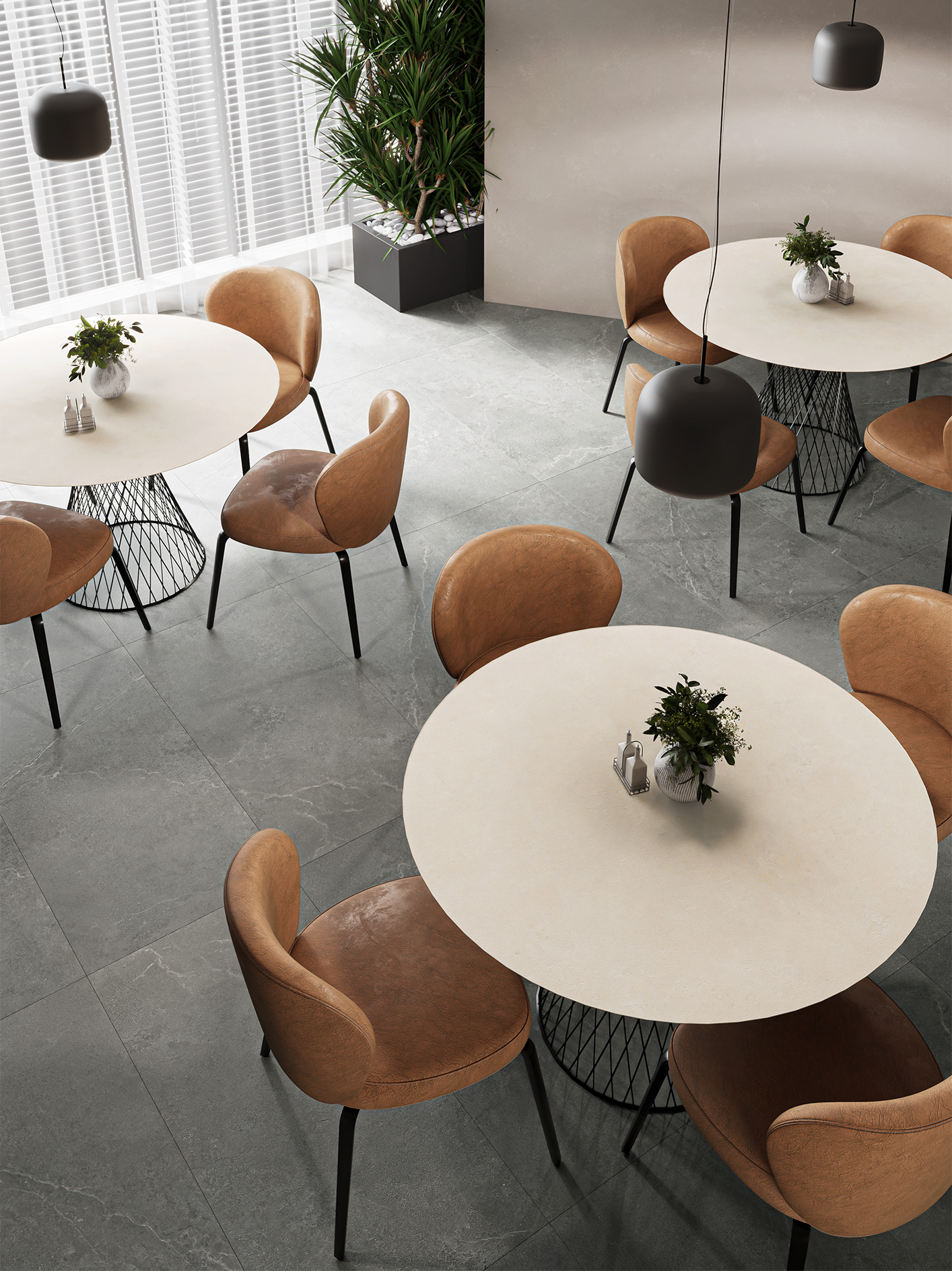 На пол Matt Fancy Antracite Texture 1600х3200х12 - фото 31