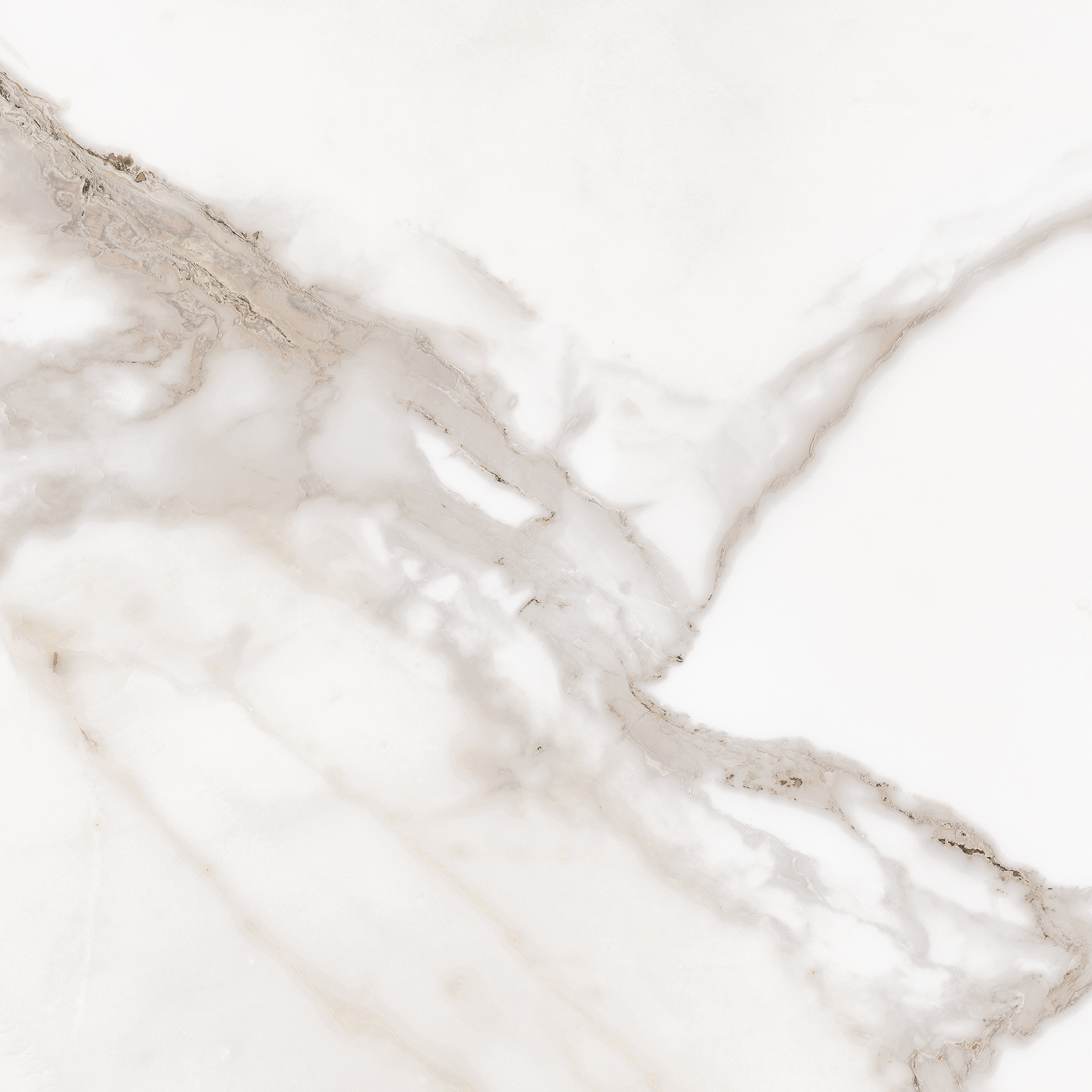 K-2001/MR/600x600x9 На пол Iceberg White 600x600x9