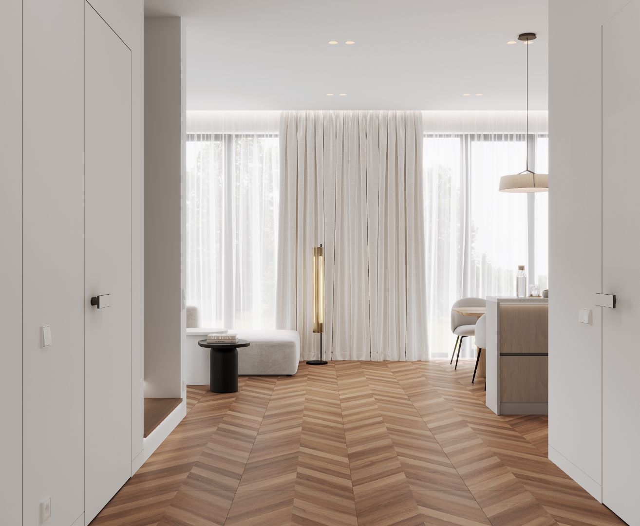 Лапарет Wood Canarium Chevron M