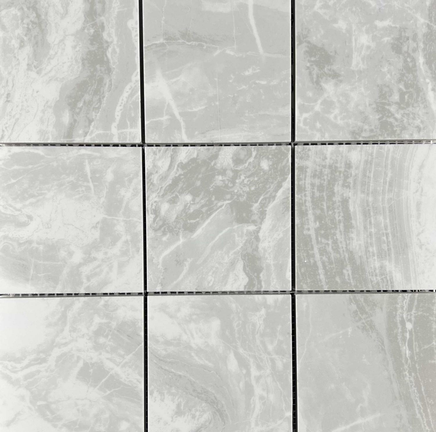 Декор Mosaic Mosaic Белая Чип 9.5x9.5 - фото 5