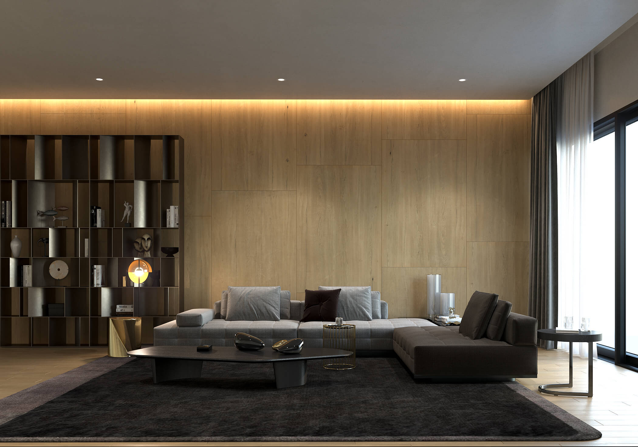 1093 На пол 1XL Slate Nero Mate 180x120 - фото 9