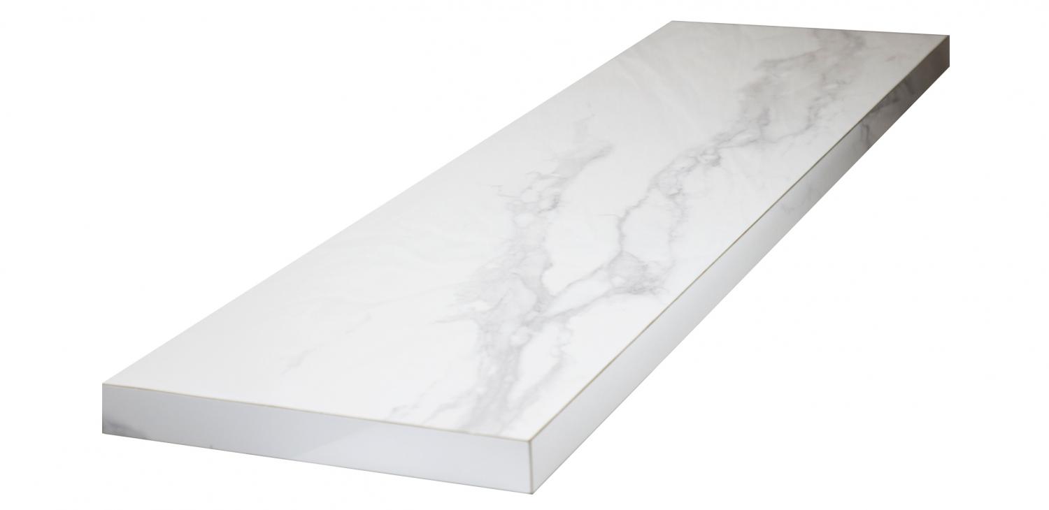 Ступень Saturio Glacier Ступень угловая с капиносом 120х33