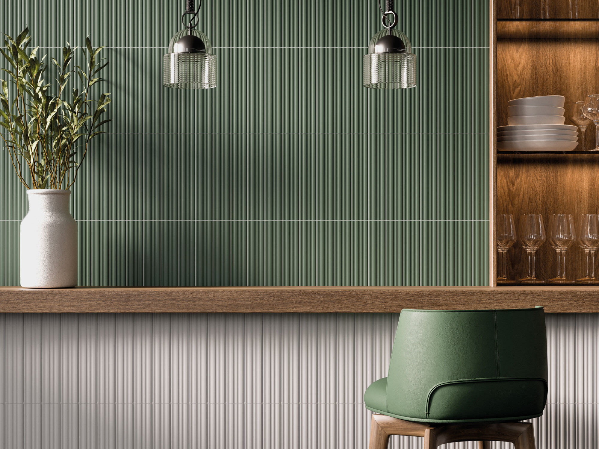 41735 На стену Rainbow White 5x25 - фото 3