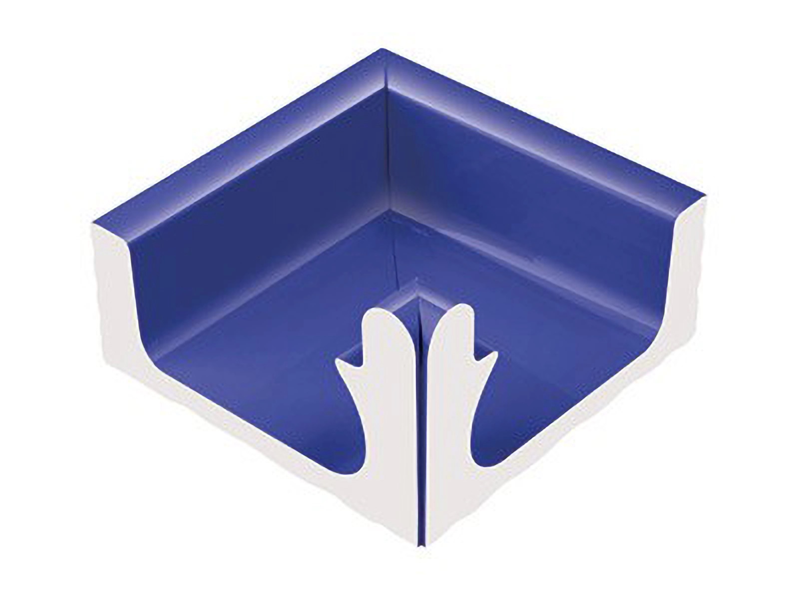 K437 Декоративная вставка Olympic Series Внутренний угловой элемент водоотводного канала Cobalt 29x29