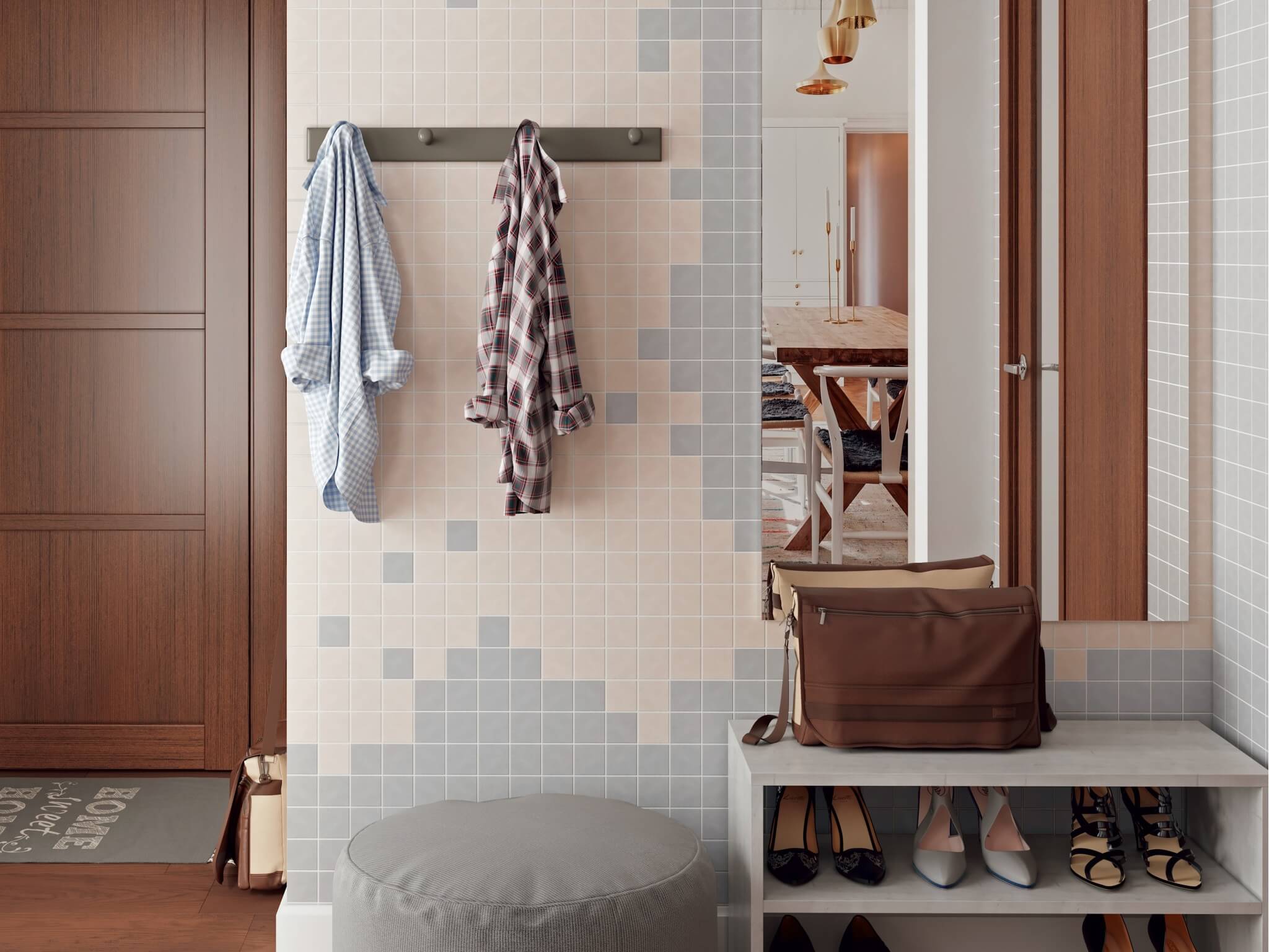 21032 На стену Тампль Серый - фото 2