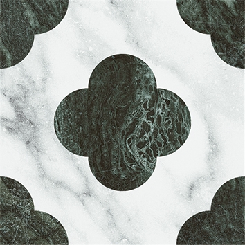 4101196 На пол Dandy Pin White Green 18.6x18.6 - фото 40