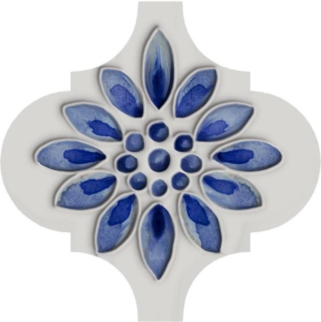 VT/A320/65000 Декор Арабески Майолика Арабески Голубой 5
