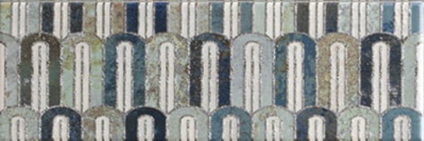 PT03243 Настенная Bellagio Arco Blu 10x30 - фото 2