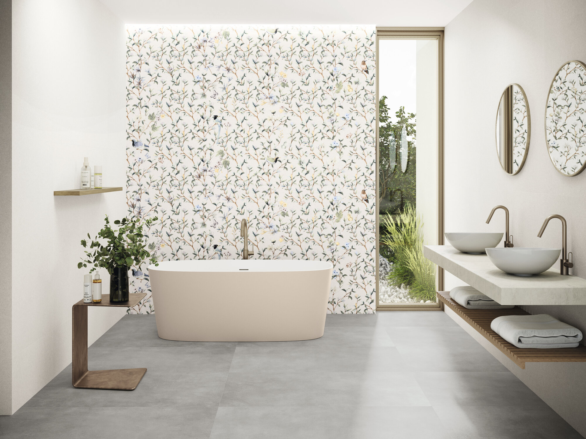 A042734 На стену Caprice Impulse Almond Rect 60x120 - фото 6