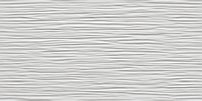 8DWG Настенная 3D Wall Wave White Glossy