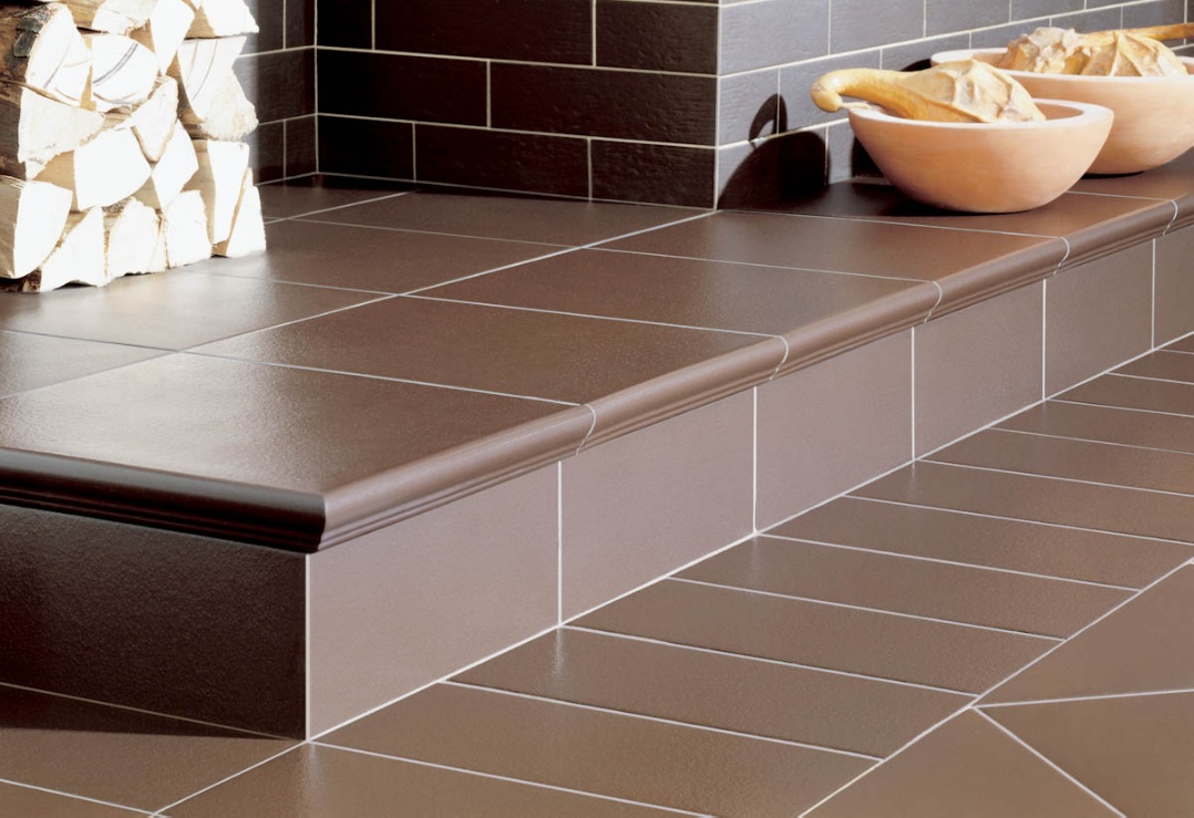 Ступень Natural Rosa Duro Ступень наружная с капиносом 33x33 - фото 7