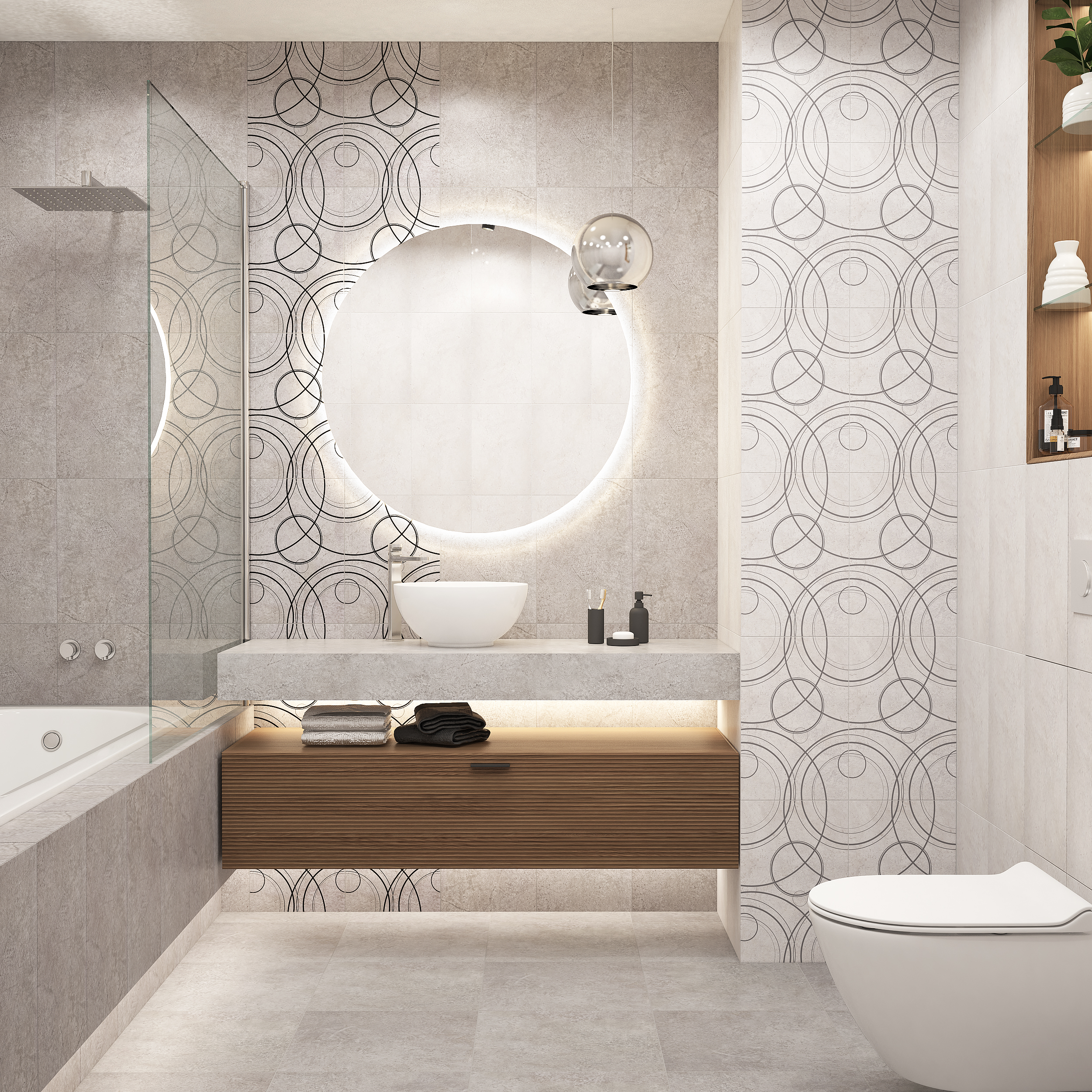 УРБАН1/27.5/40/59.4 На стену Урбан Серая 1 - фото 2