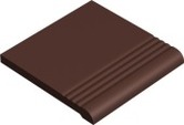 Ступень Метлахская плитка 1001N0BRU NM10 BROWN BRU 10x10