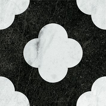 4101200 На пол Dandy Pin Black White 18.6x18.6 - фото 27