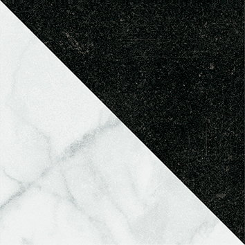 4101199 На пол Dandy Flag Black White 18.6x18.6 - фото 12