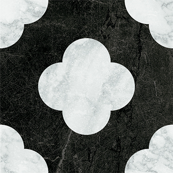 4101200 На пол Dandy Pin Black White 18.6x18.6 - фото 17