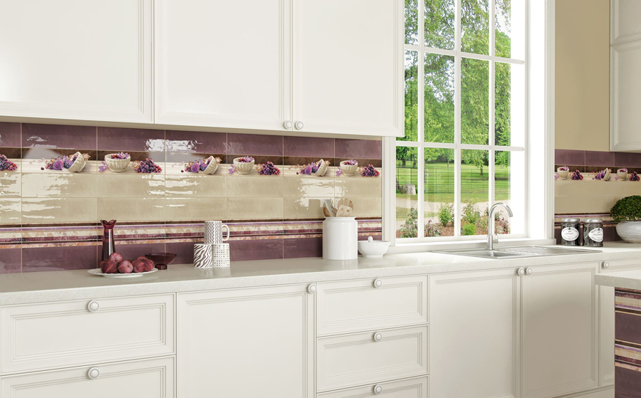 На стену Masia Milano Brillo Frambuesa - фото 2