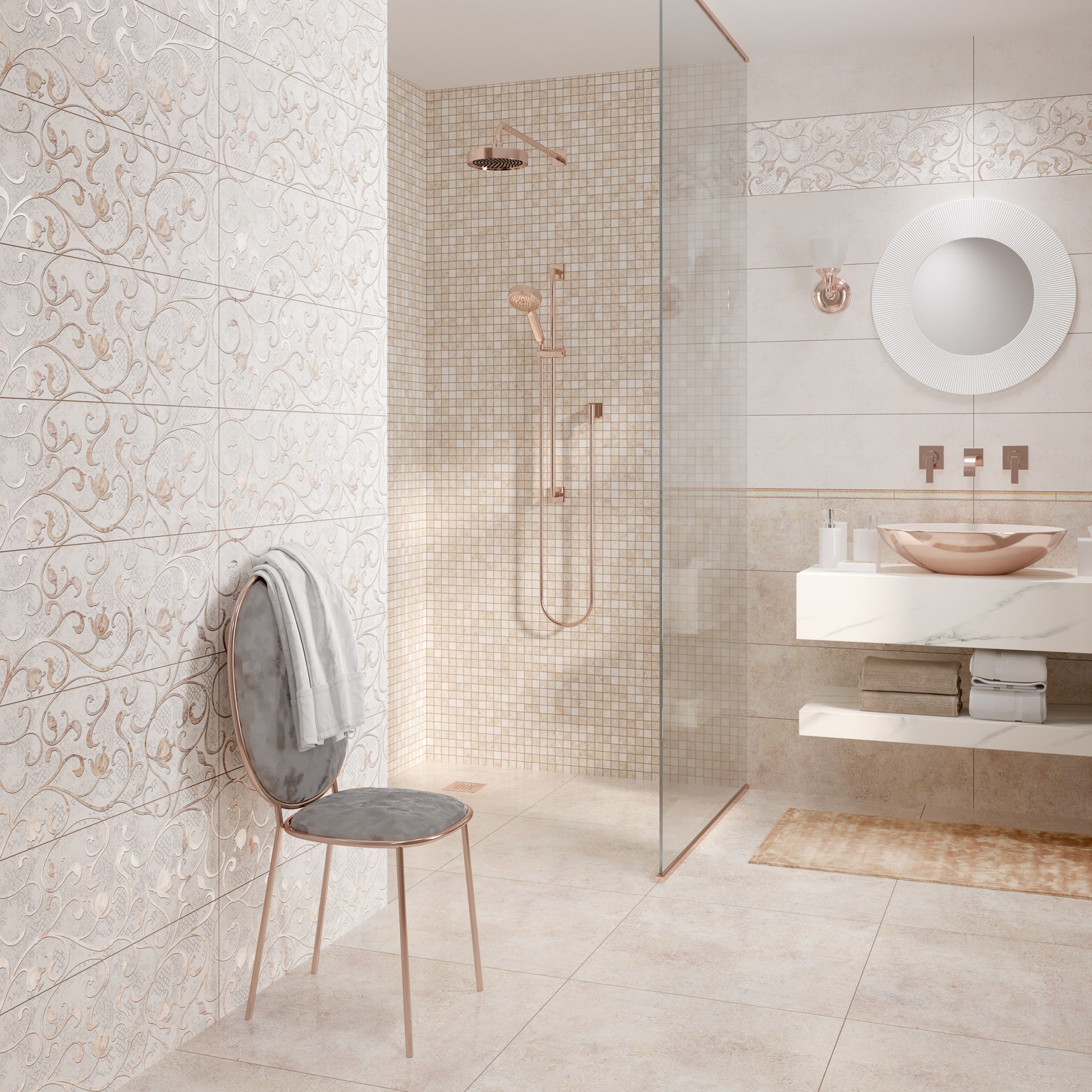 BWD31GLI07R  Бордюр Galia Узор Б-3 - фото 2