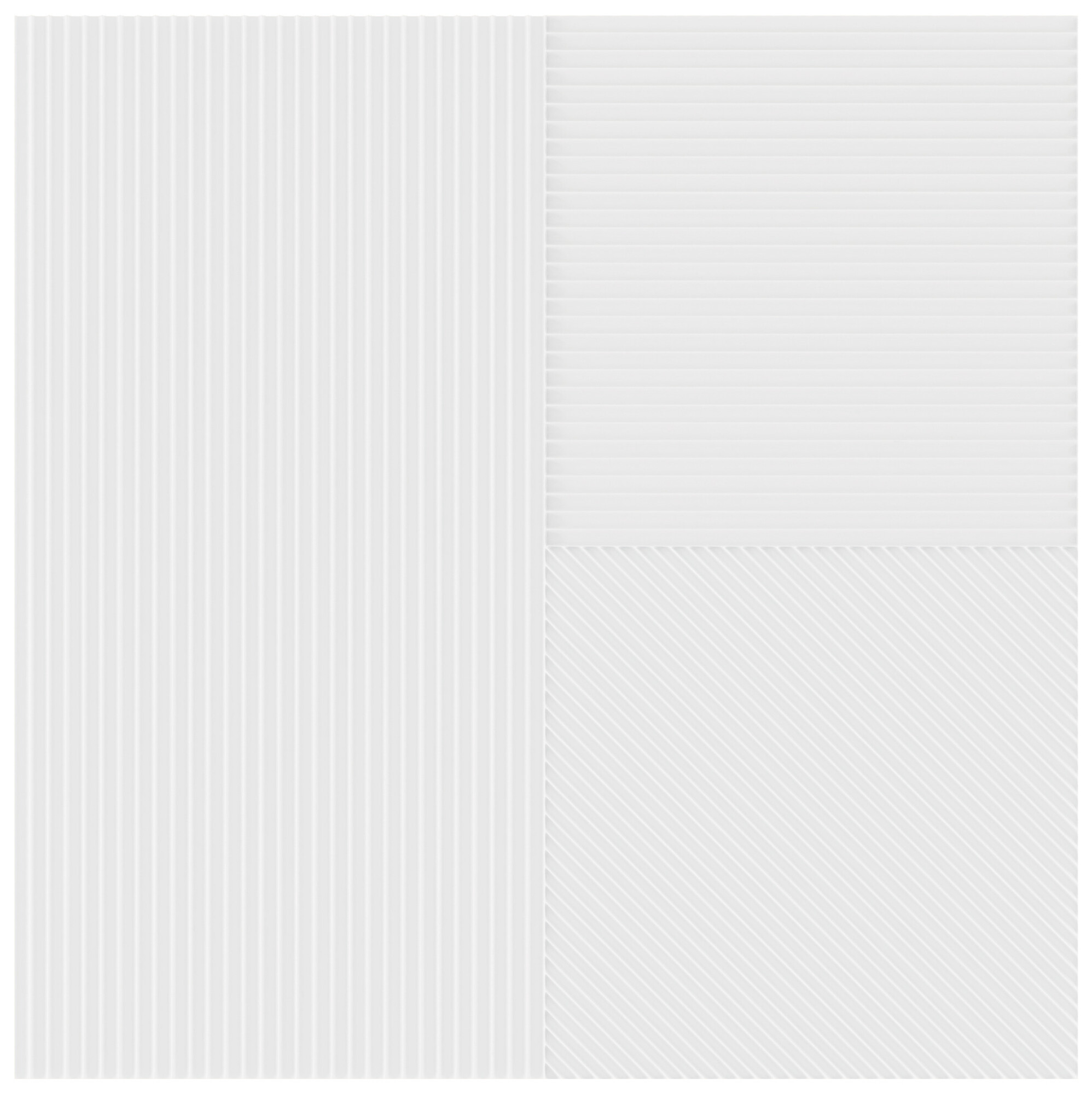 21716 На стену Lins By Yonoh White 20x20