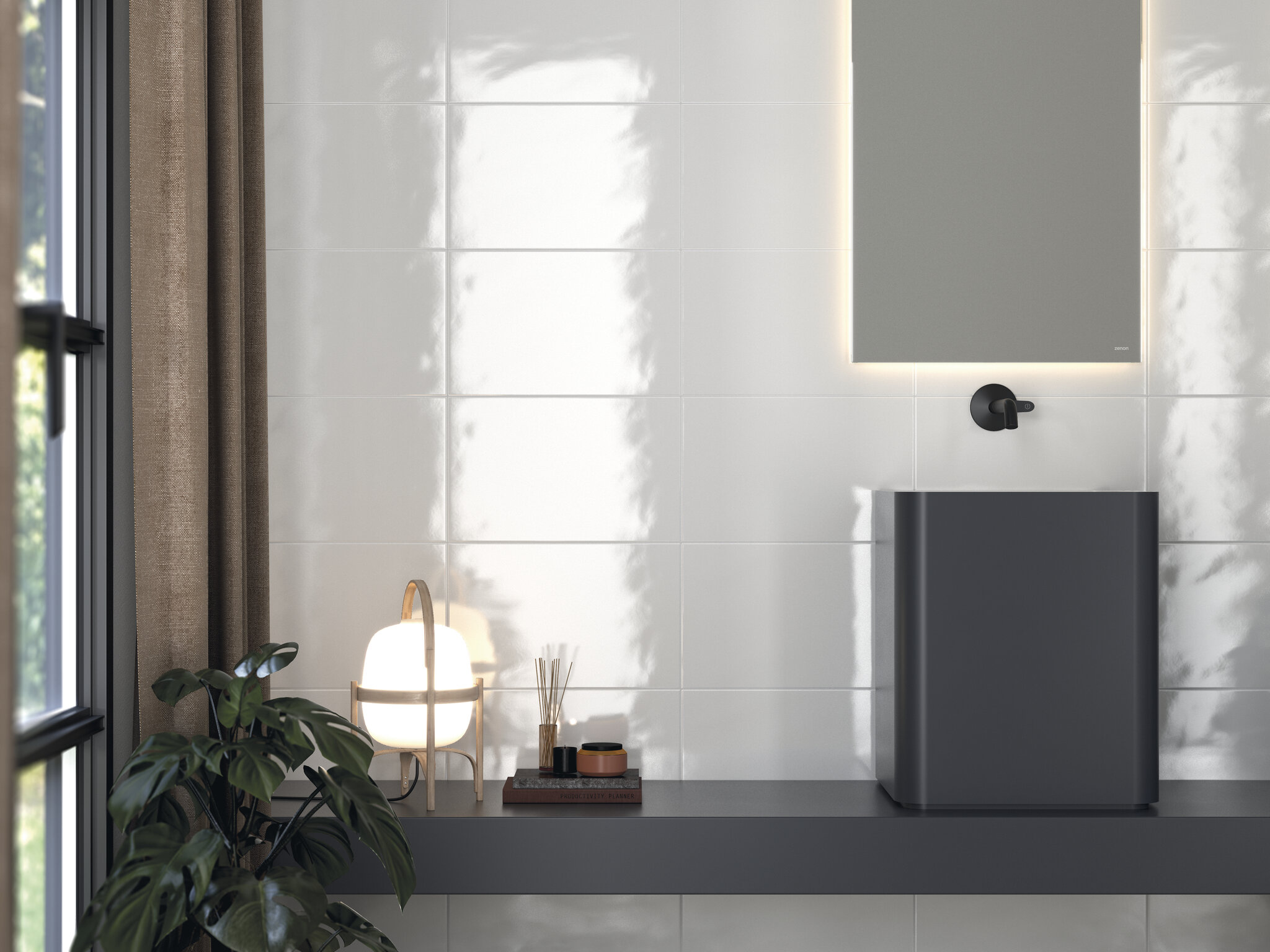 На стену Blanco Mate 10x10 - фото 15