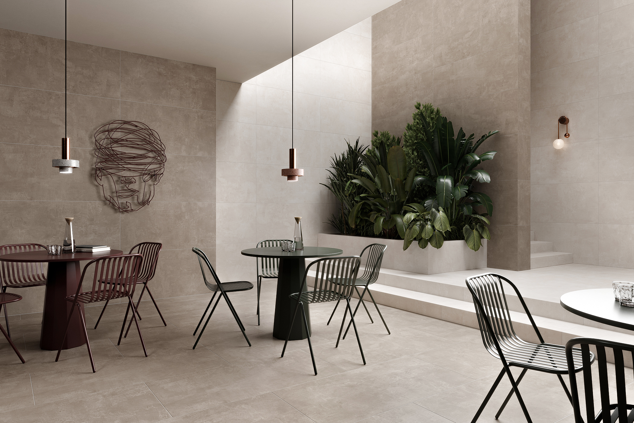 933  На пол Cement Flake Mud 180x120 - фото 5