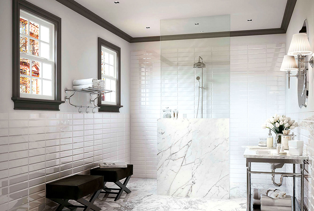 LMKC На стену Brick Atelier Brick Calacatta Extra - фото 38