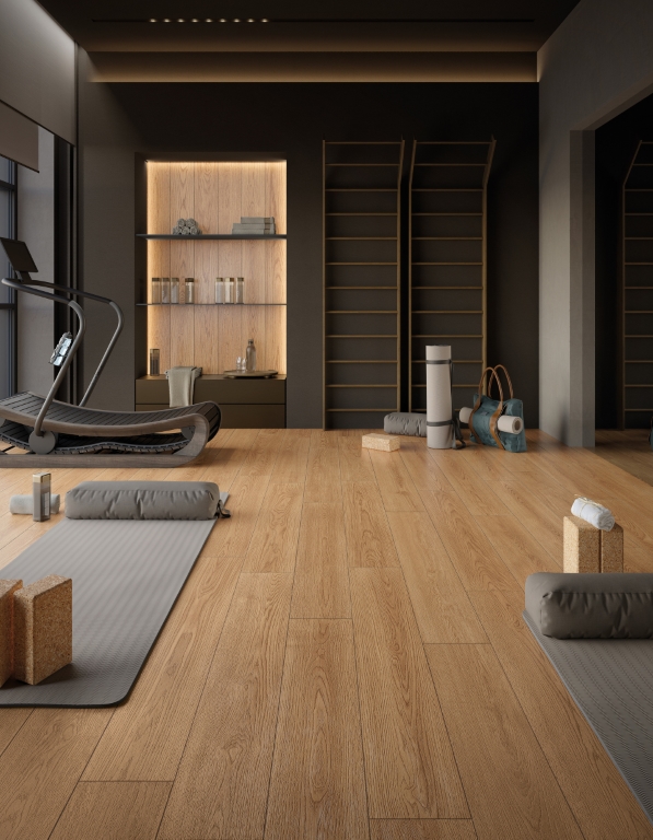 CAI7 На пол Izumi IZ07 Miele Selezionato SP SQ 20x120 - фото 8