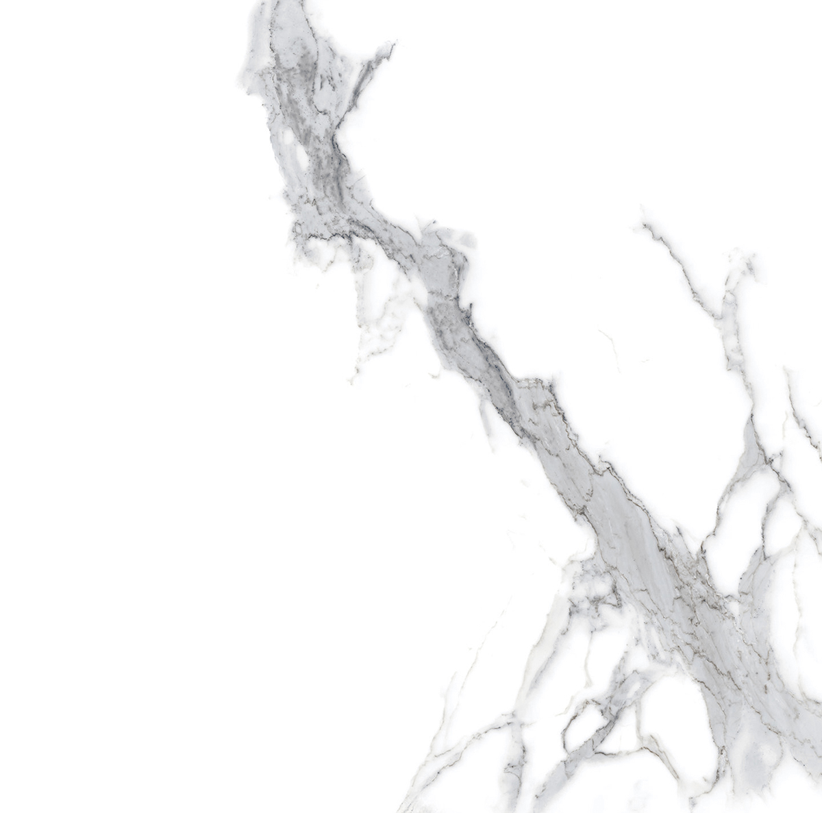 На пол Statuario Crown Белый 60x60 сатинированный - фото 4