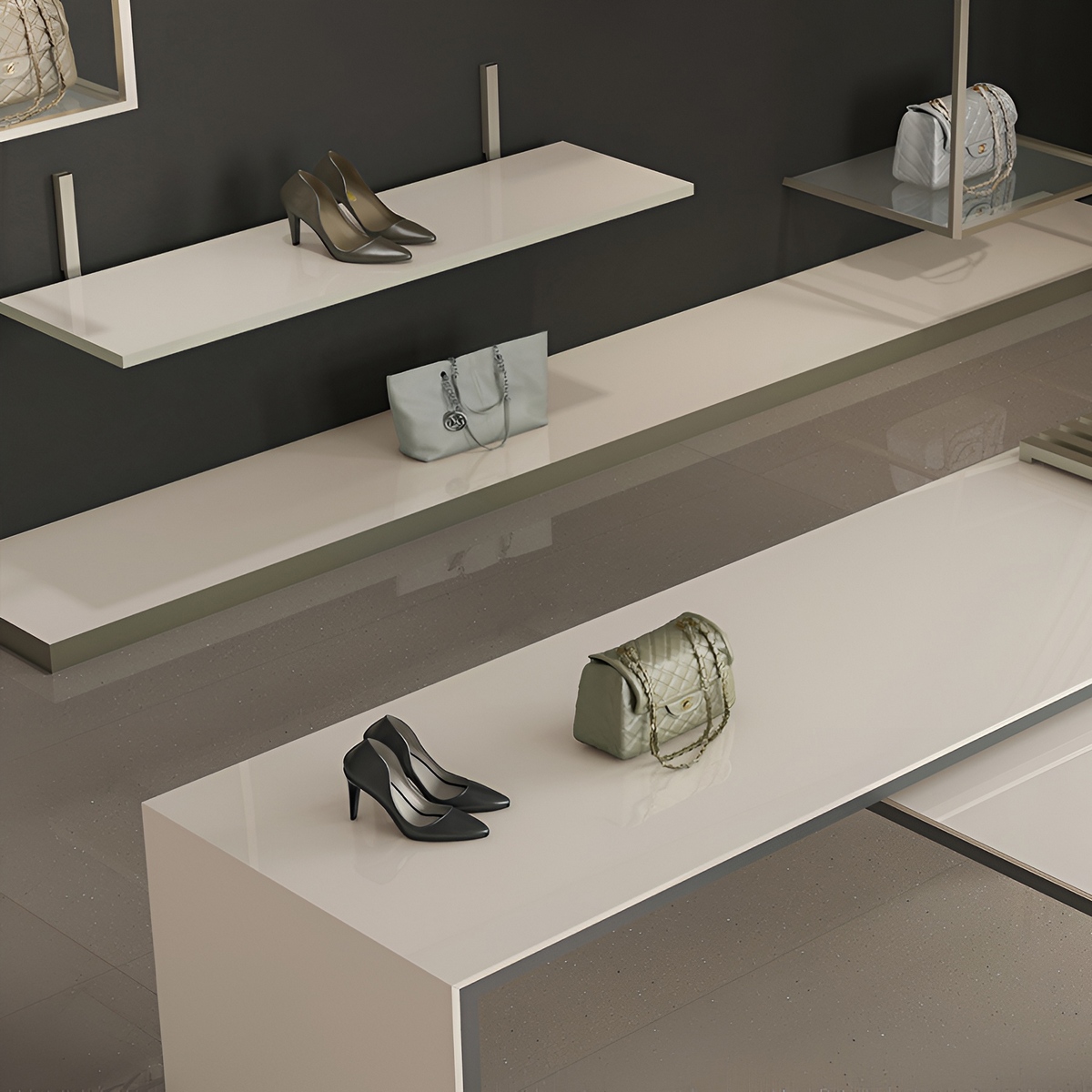 На пол Light Grey Matt 800x2400x15 - фото 2