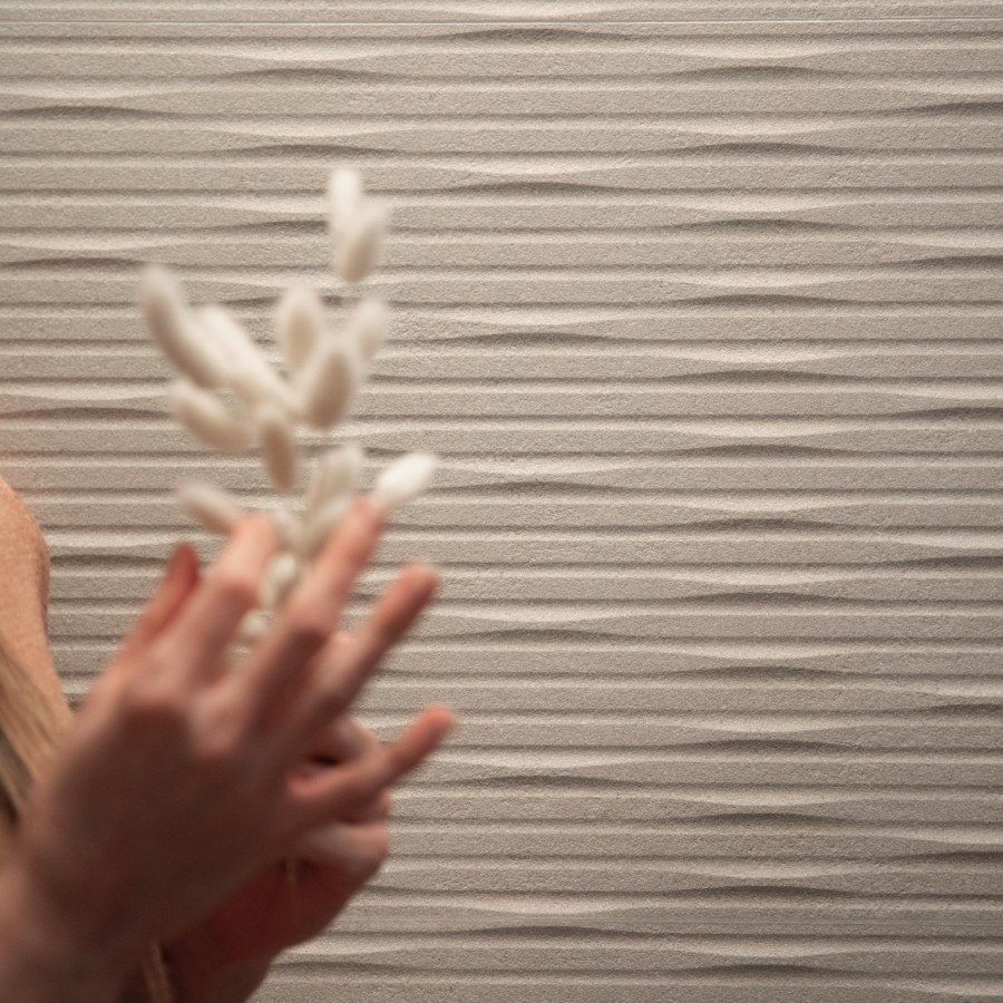 A572 Настенная 3D Wall Carve Chisel White 40x80 - фото 2