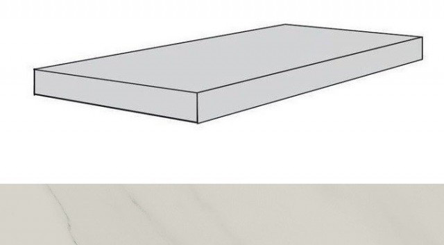620070001771 Ступень Allure Gioia Scalino Angolare Sx 33x80